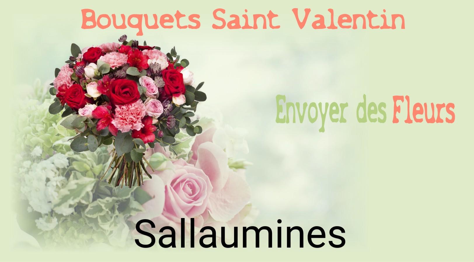 Roses de Saint-Valentin livrées à Sallaumines
